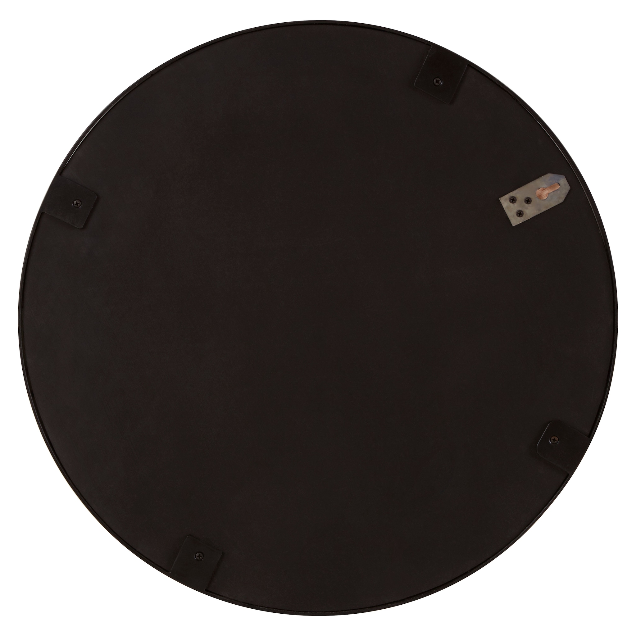 Orsina Relic Petrified Wood Tile Small Round Mirror image 2