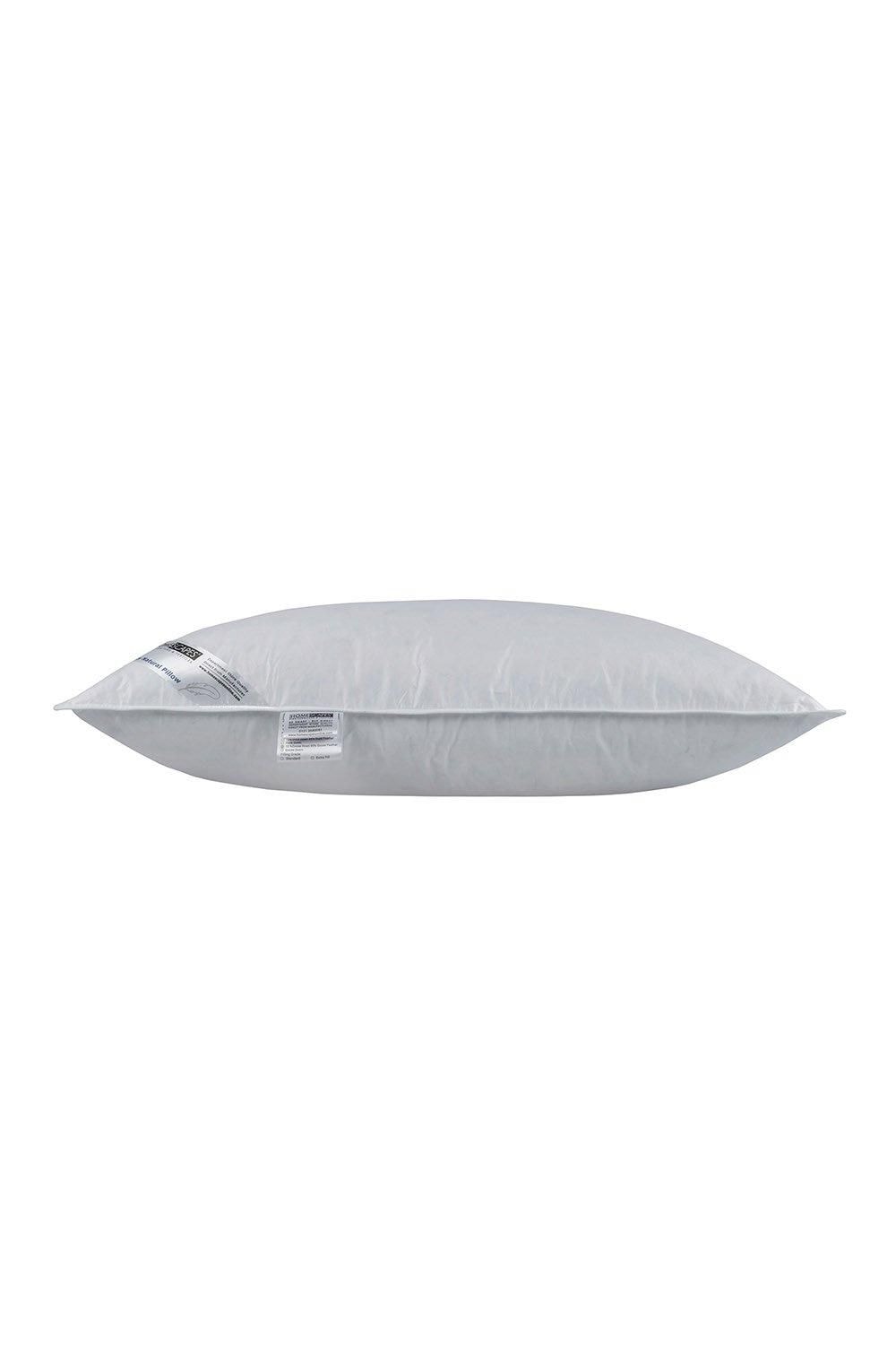 Homescapes Goose Feather & Down Camomile Pillow with Dried Camomile Insert image 5