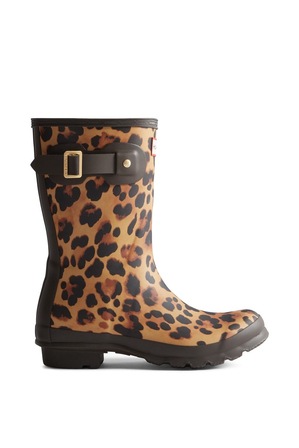 Hunter Original Short Leopard Print Boot image 4