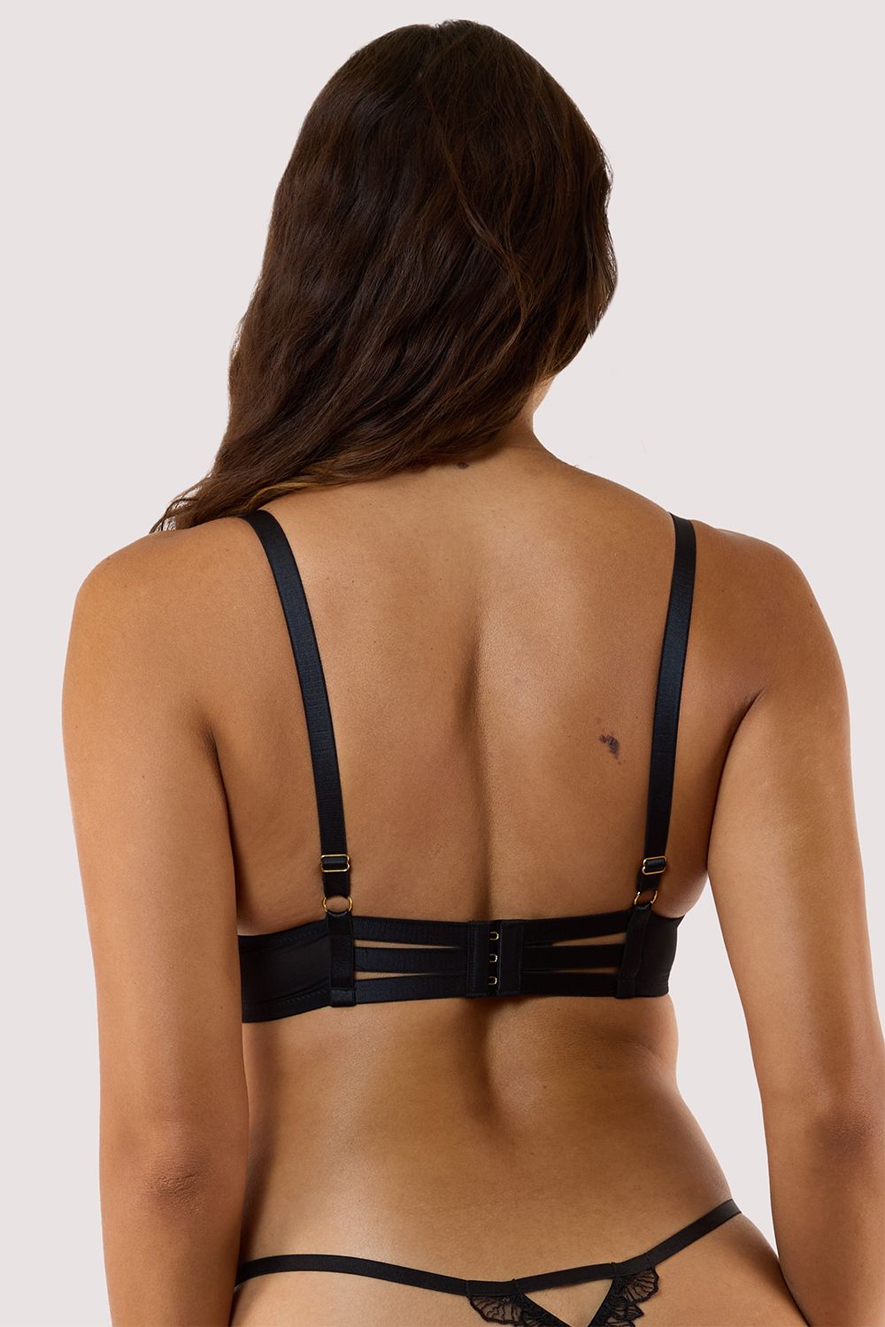 Playful Promises Willow White Floral Embroidery 'Bra' image 2