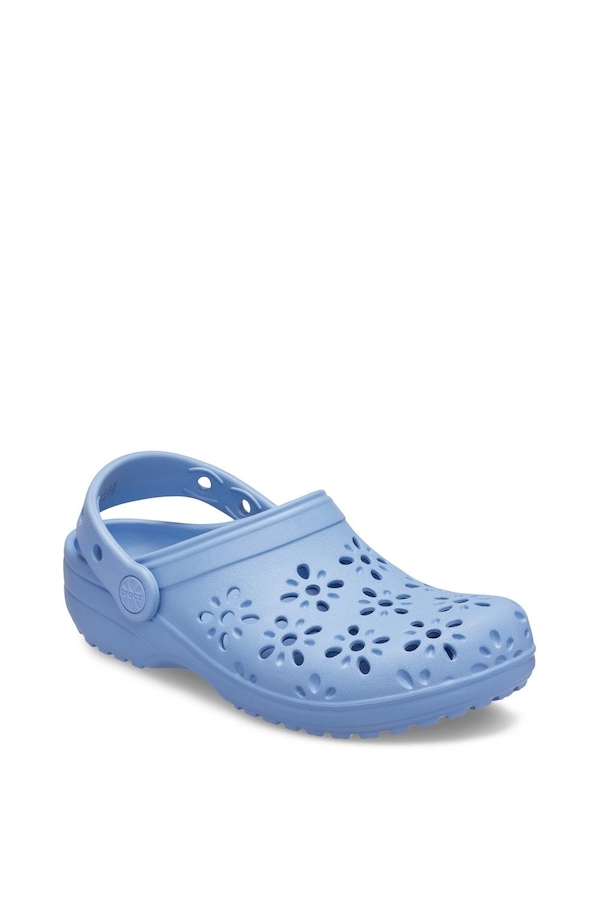 Crocs Classic Floral Cut Out Clog