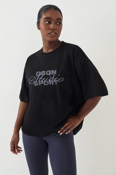 DSGN Studio DSGN Studio Sport Oversized T-Shirt Black