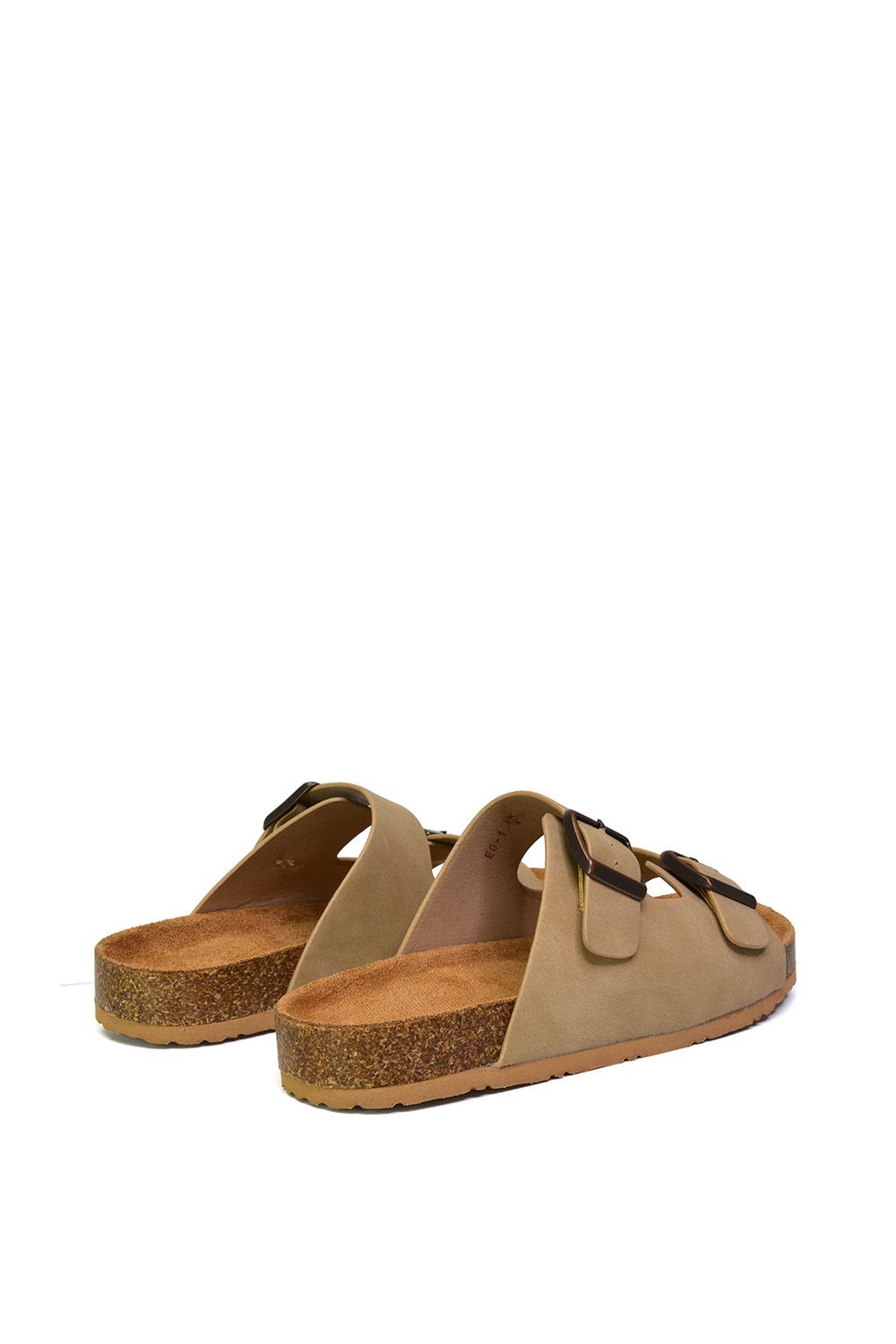 XY London 'Star' Double Strap Buckle Up Summer Slip On Flat Sandals image 5