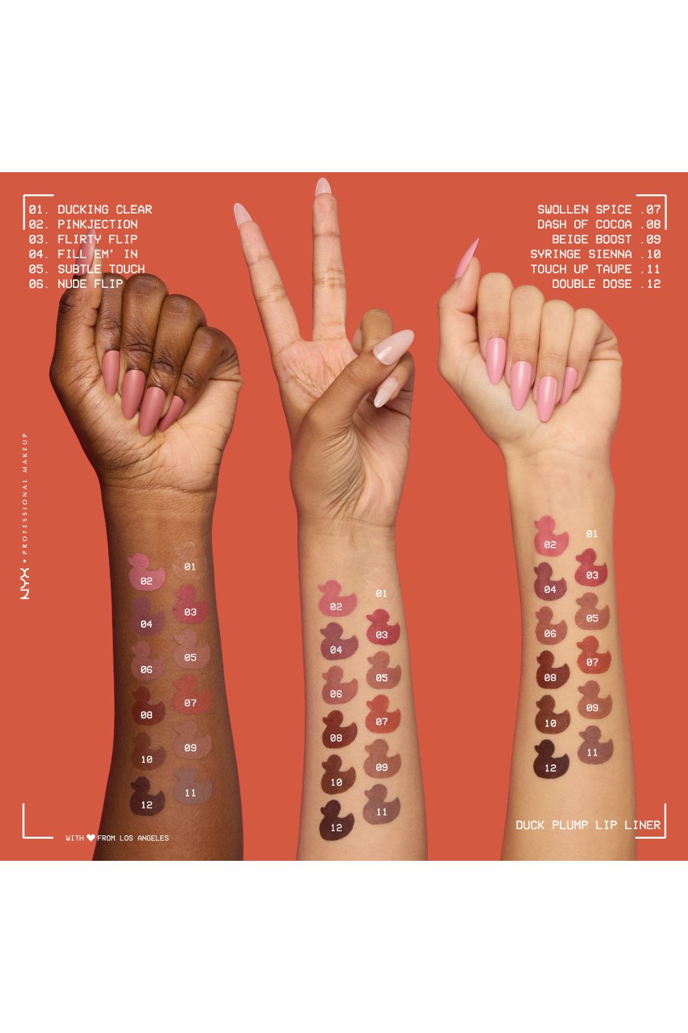 NYX Professional Makeup Duck Plump Plumping Lip Liner 0.33g Pinkjection image 2