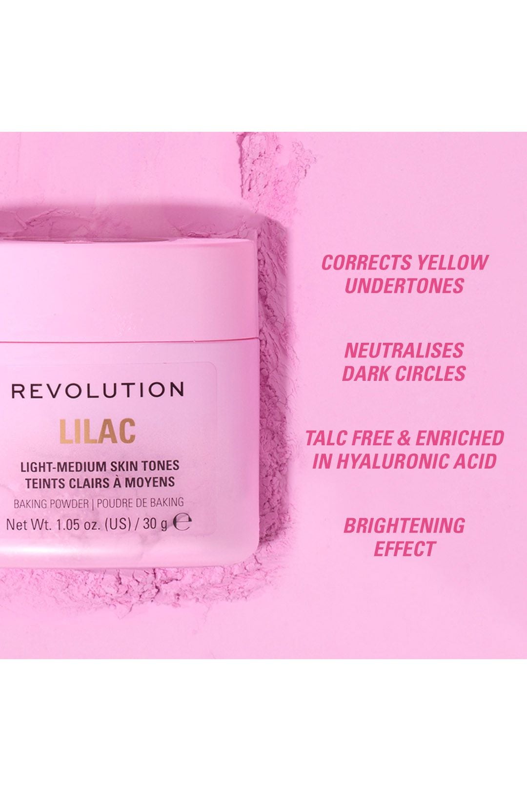 Revolution Loose Baking Powder 30g Lace image 6