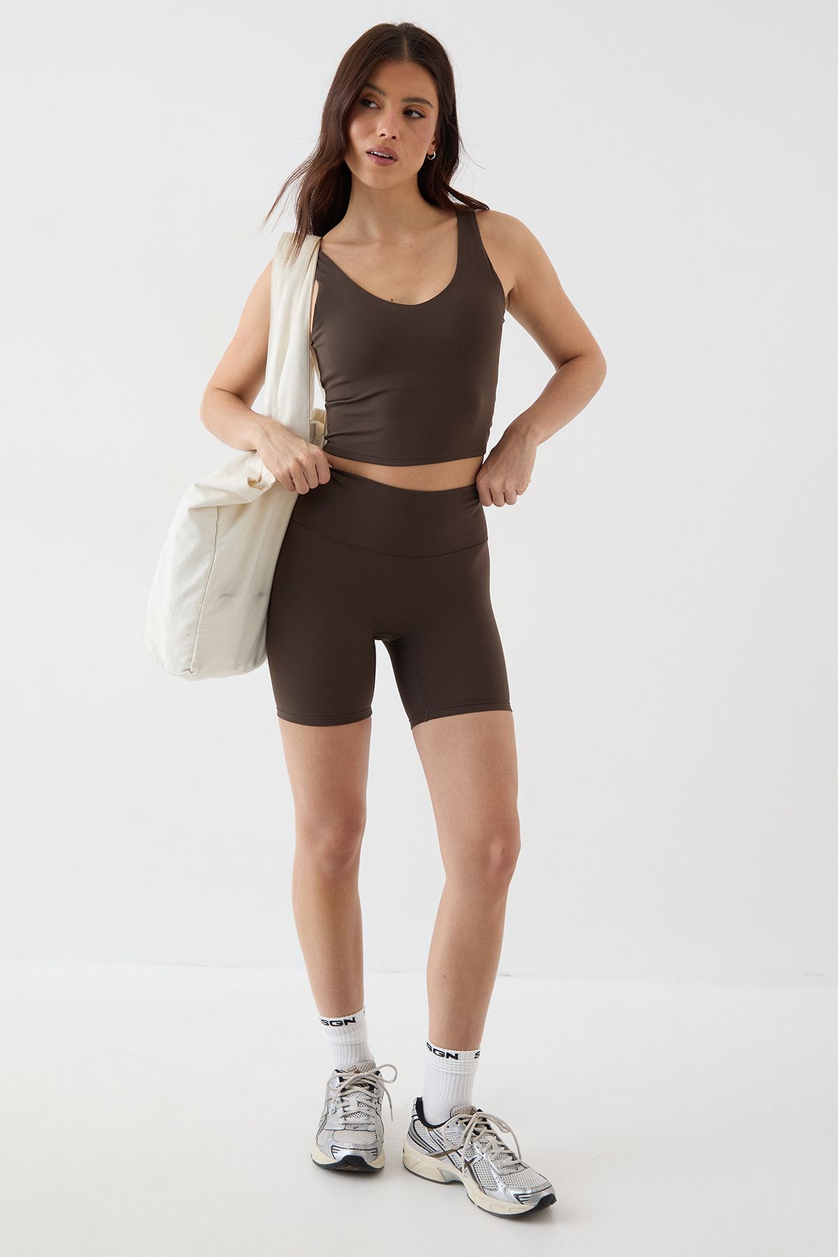 DSGN Studio DSGN Studio Ultra Sculpt Cycling Short Espresso image 1
