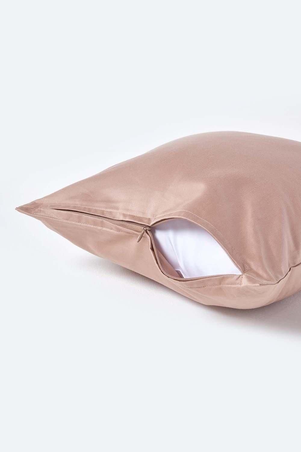 Homescapes Continental Egyptian Cotton Pillowcase 1000 TC, 40 x 40 cm image 3