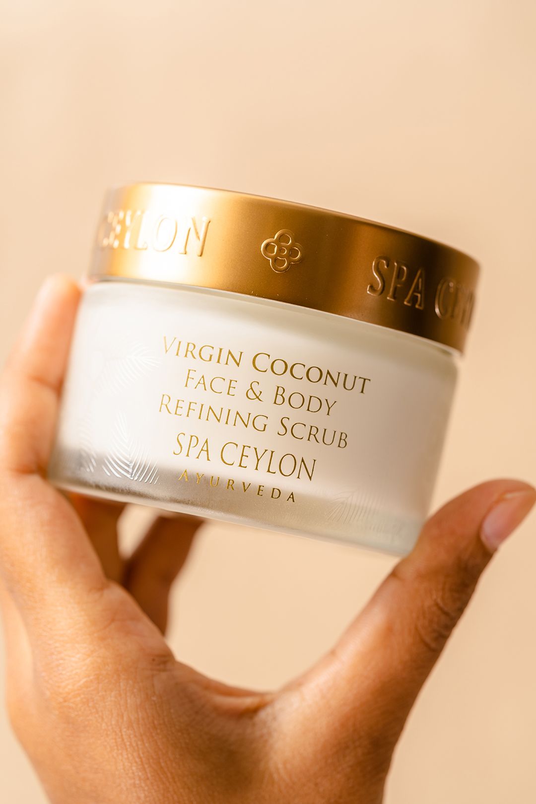 Spa Ceylon Virgin Coconut - Face & Body Refining Scrub-100g image 2
