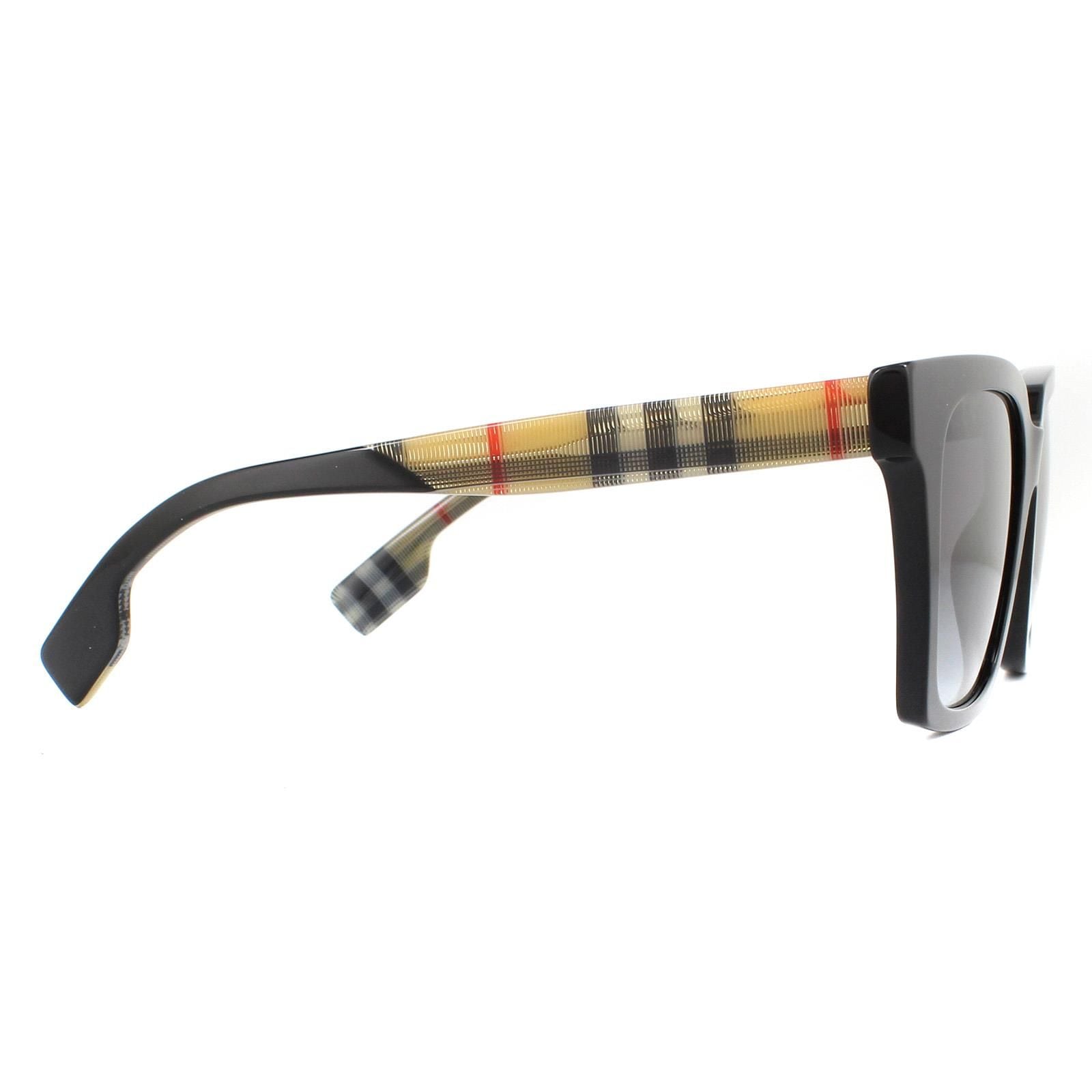 Burberry Square Black Grey Gradient BE4335 Sunglasses image 4
