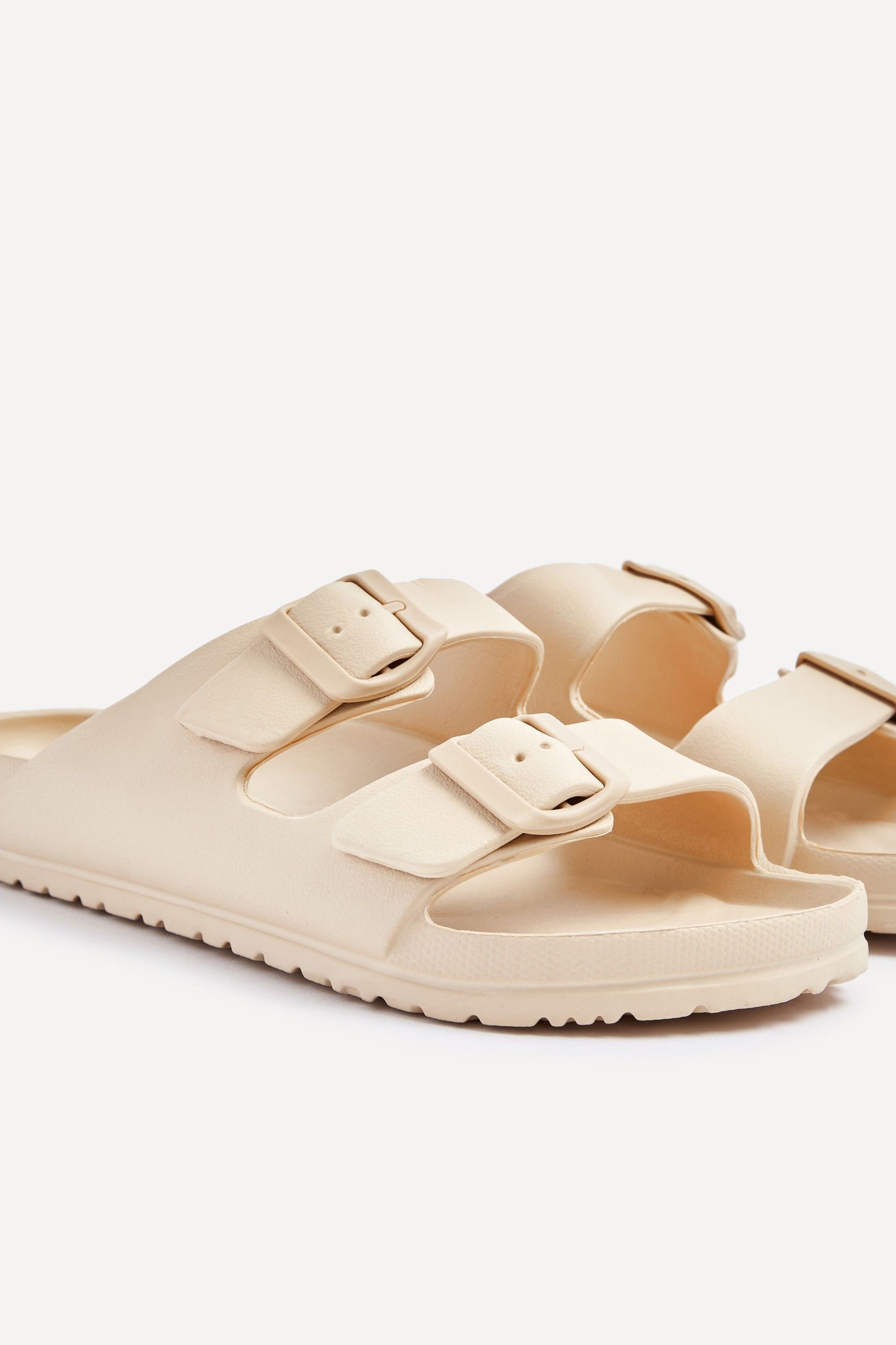 Linzi Candice Nude Slip On Slider Sandals image 5