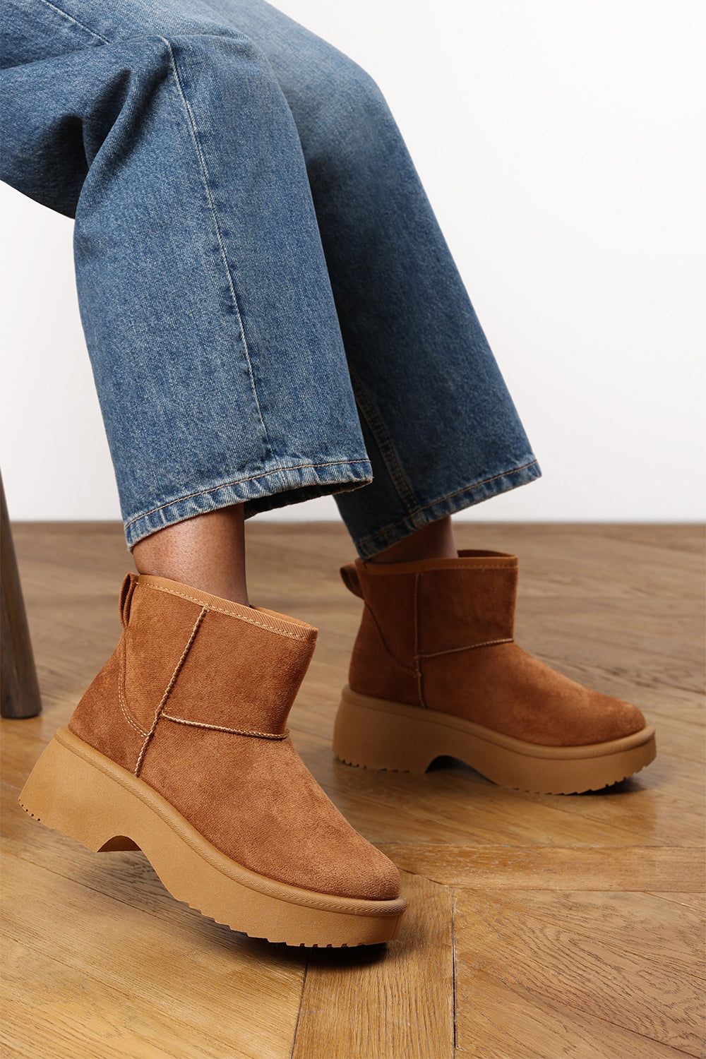 Where's That From 'Esme' Platform Ankle Boots image 7