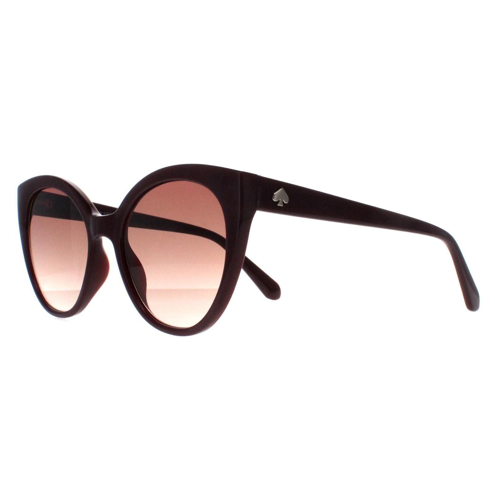 Kate Spade Cat Eye Burgundy Brown Gradient Amya image 2