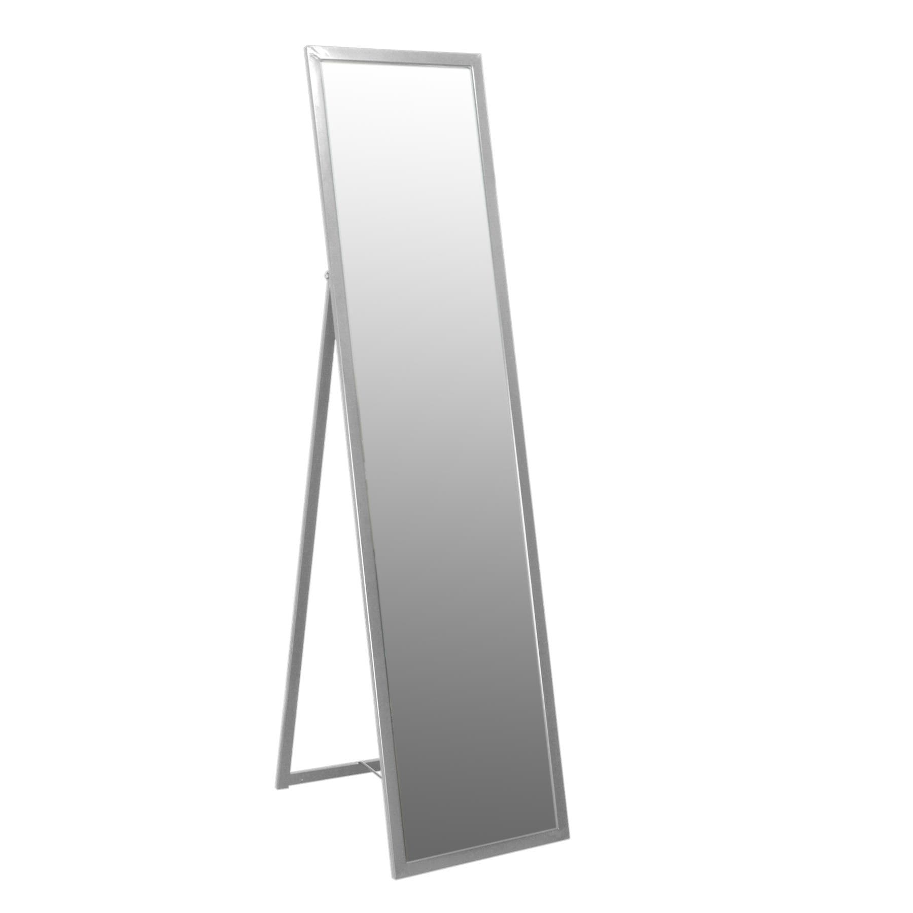 Harbour Housewares Square Full-Length Mirror 137x35.5cm Black Frame image 1