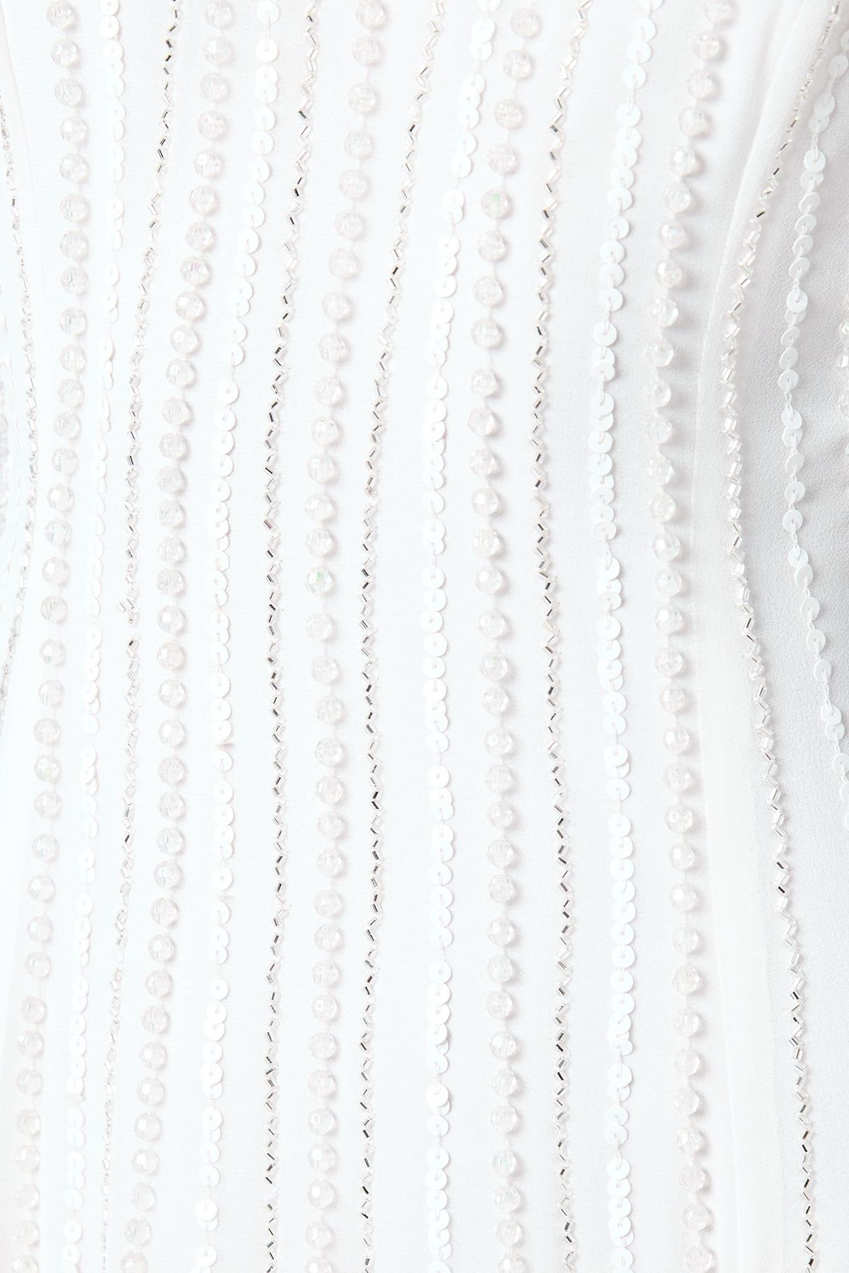 Coast Bow Shoulder Embellished Maxi Wedding Dress Ivory image 5