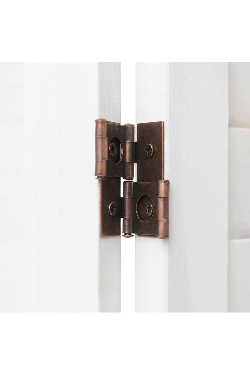 Living and Home Folding Solid Wood Room Divider Privacy Screen image 5