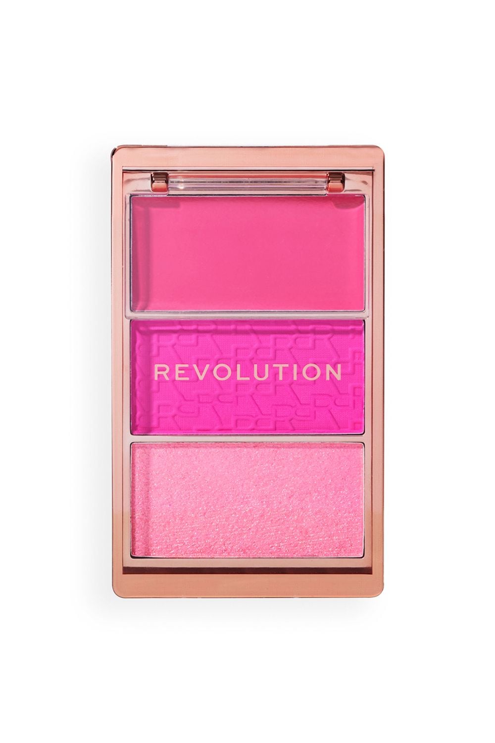 Revolution Blush Icon Palette Hot Pink Flag image 1