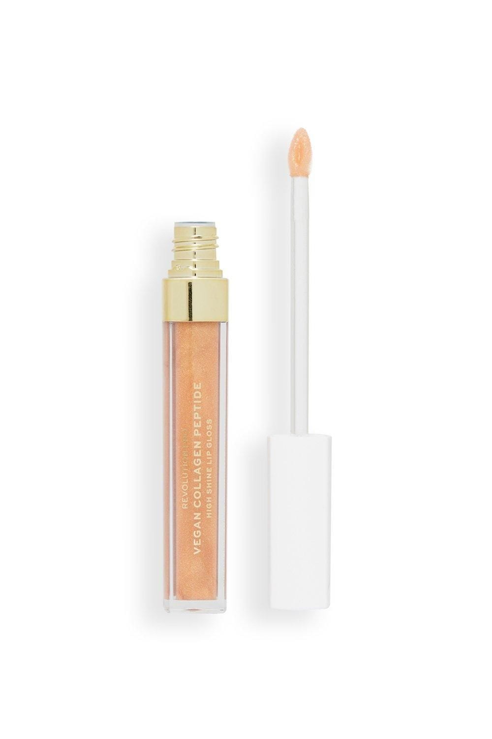 Revolution Vegan Collagen Peptide High Shine Lip Gloss Chic image 1
