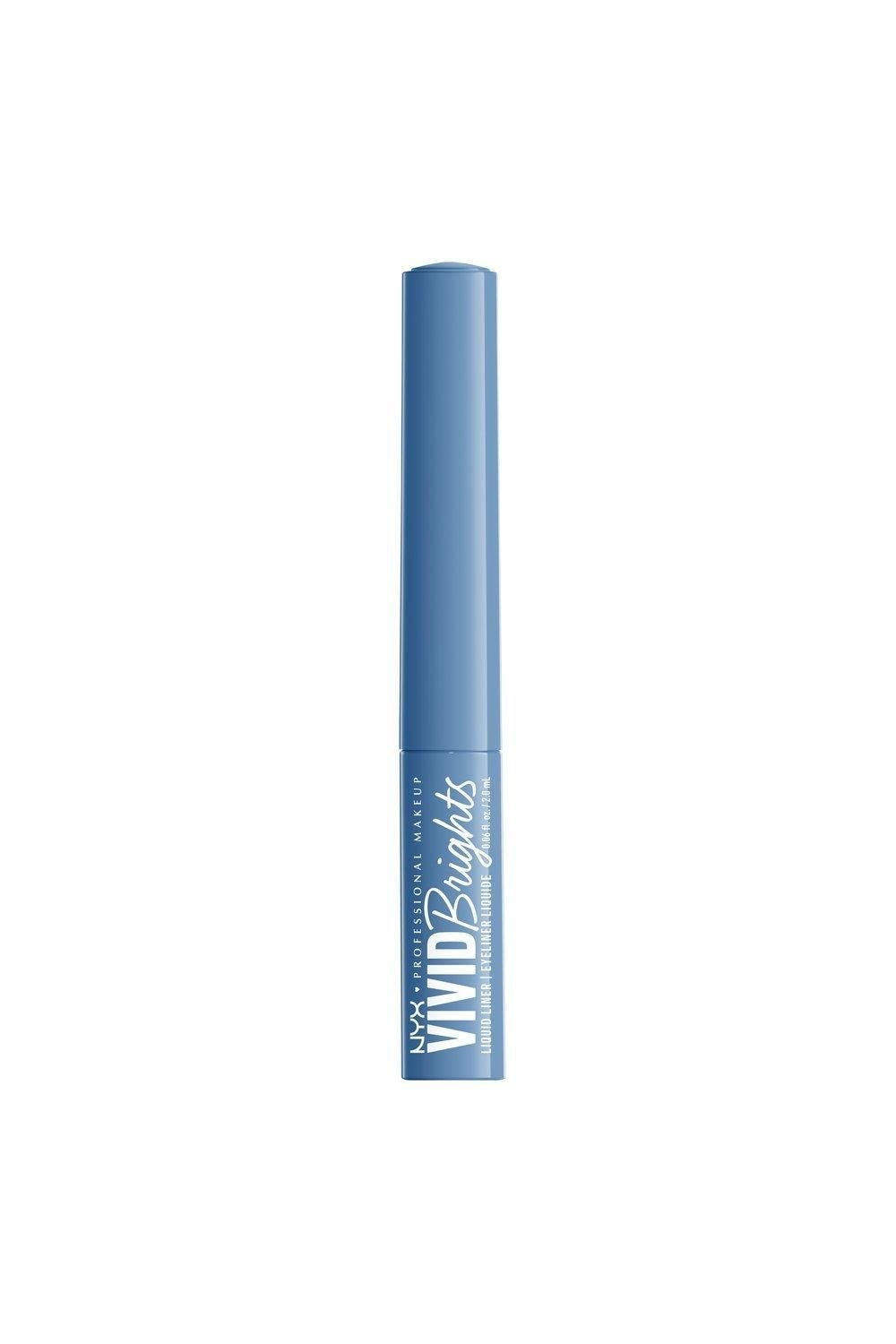 NYX Professional Makeup Vivid Brights Liquid Eyeliner Cobalt Crush image 3