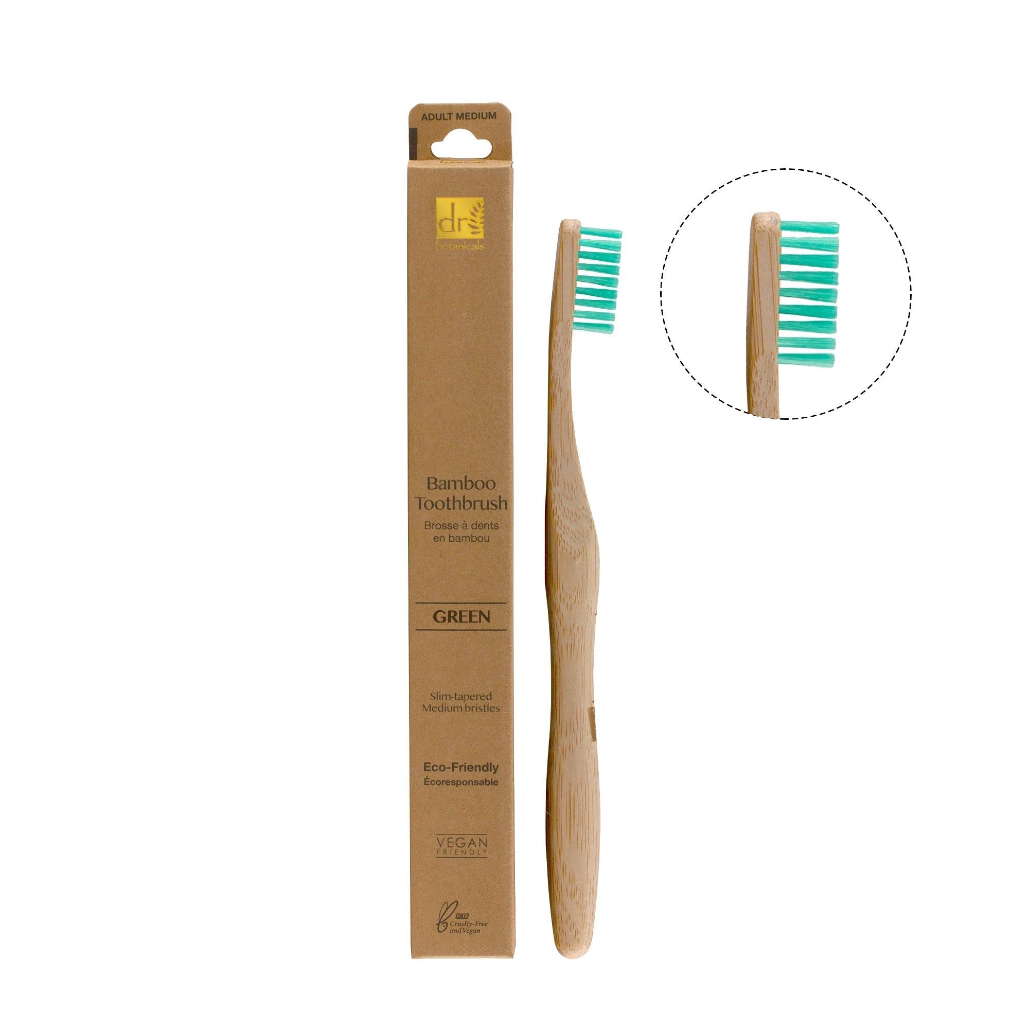 Dr. Botanicals Pastel Bamboo Toothbrush Kit image 3