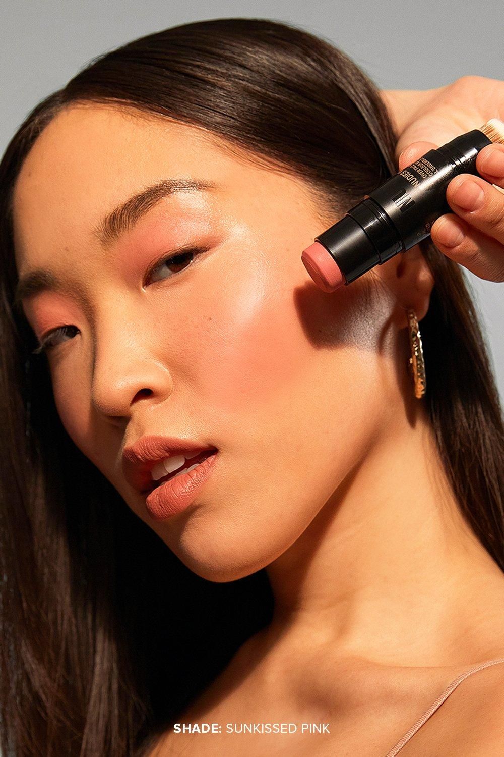 Nudestix Nudies All Over Face Matte Blush Sunkissed Pink image 6