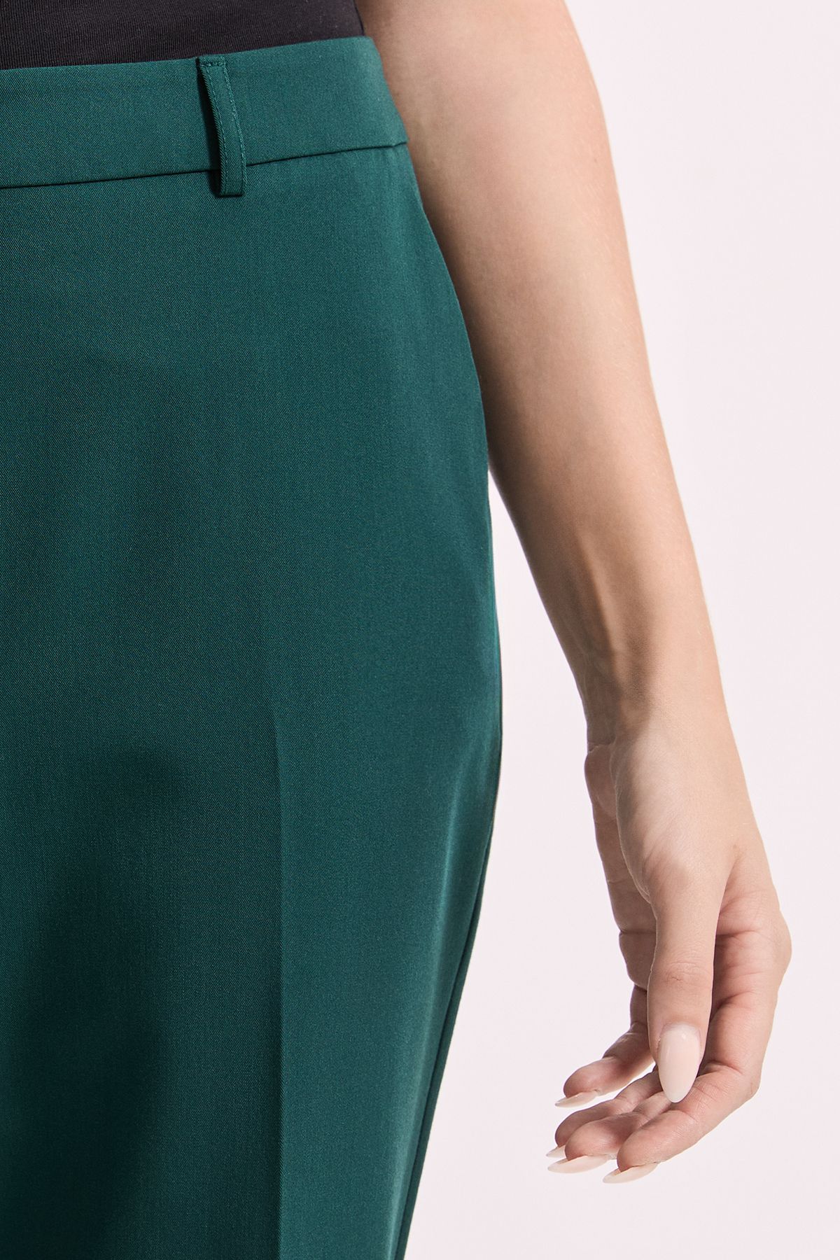 Dorothy Perkins Slim Leg Tailored Ankle Grazer Trouser Forest image 5