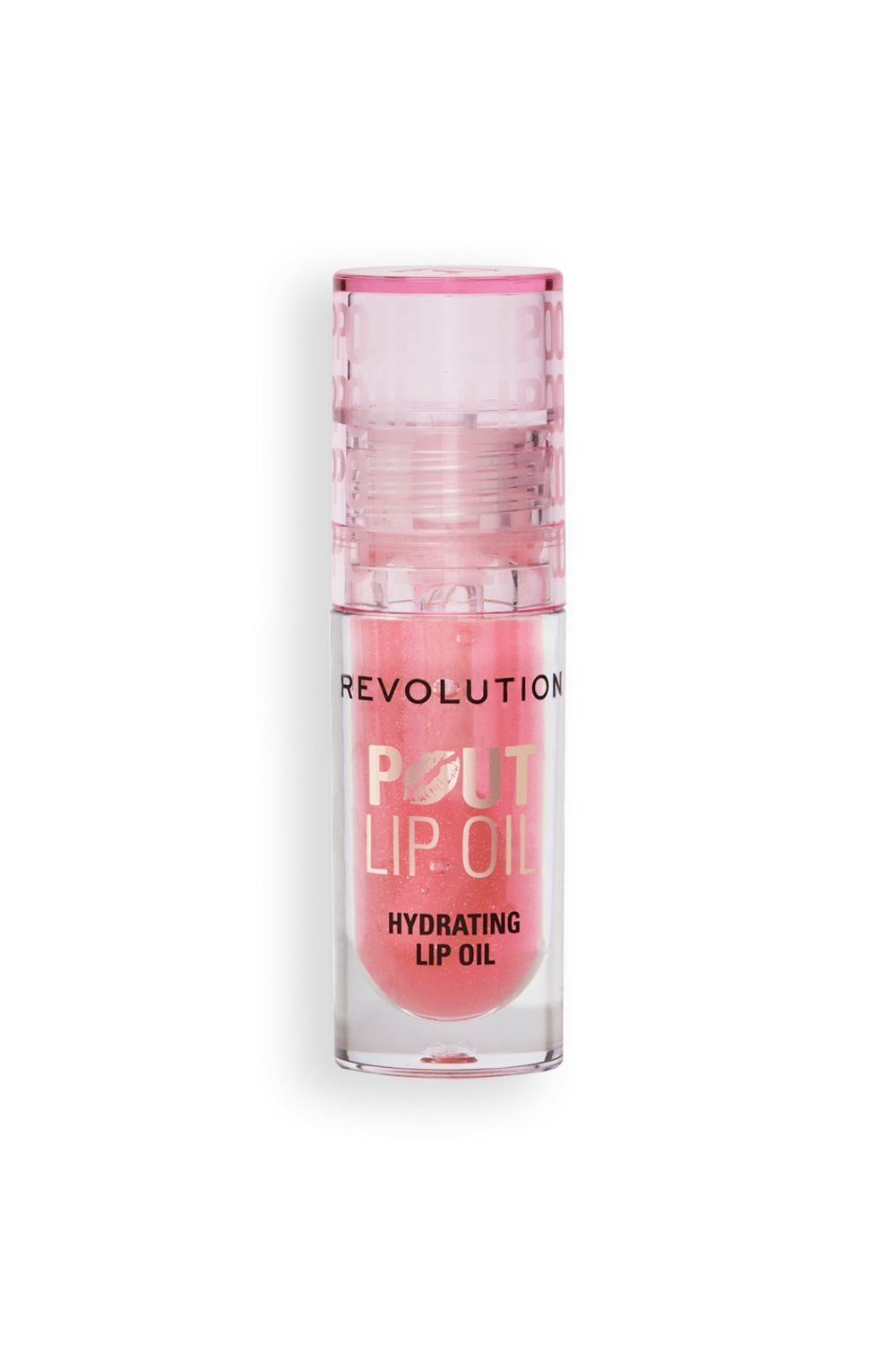 Revolution Pout Lip Oil Glam Pink Shimmer image 3