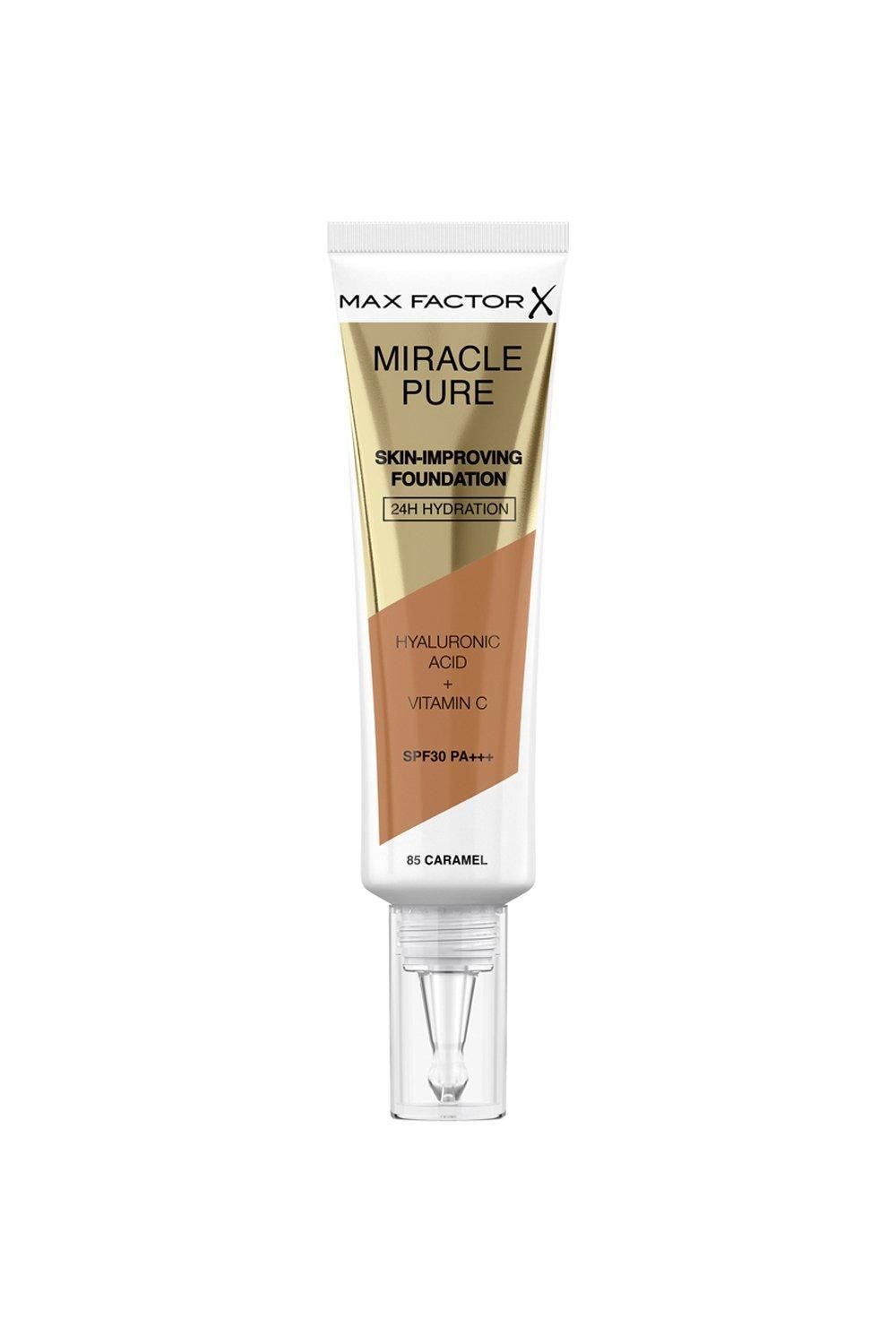 Max Factor Miracle Pure Skin Improving Foundation Caramel 85 image 1