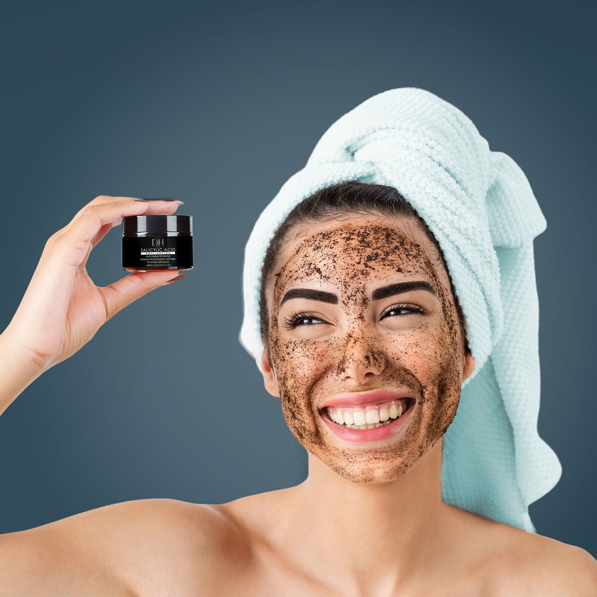 Dr H Salicylic Acid Anti-Ageing Exfoliator 60ml x 2 Duo Pack image 5