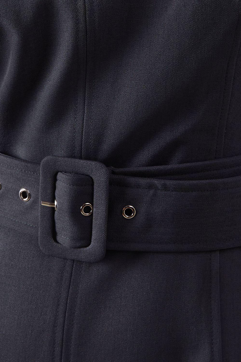 Warehouse Bandeau Wide Leg Tailored Jumpsuit Grey Marl image 5