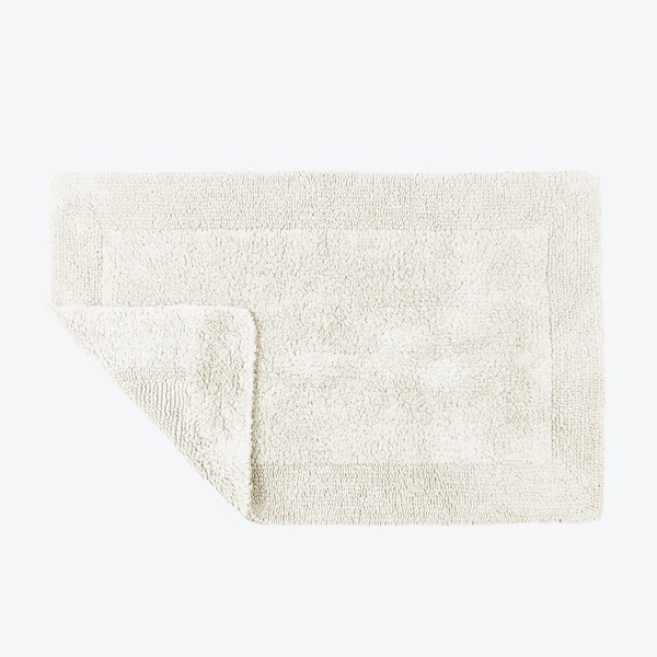Allure Bath Fashions Elegance Reversible Heavyweight Bath Mat