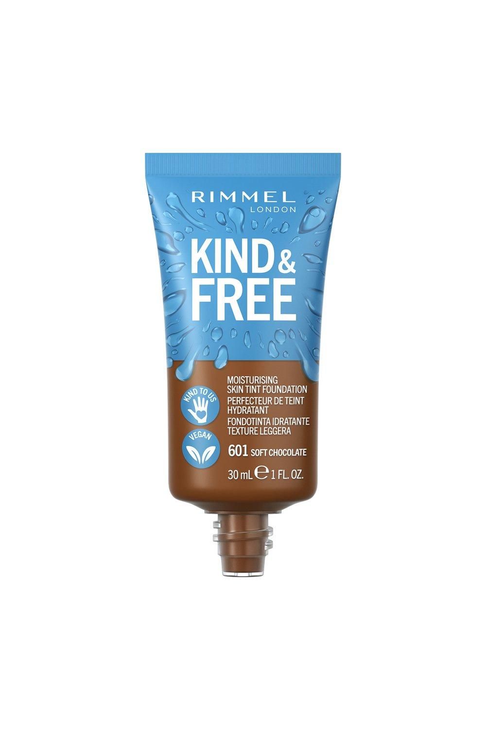 Rimmel London Kind & Free Moisturizing Skin Tint Foundation 601 Soft Chocolate image 2