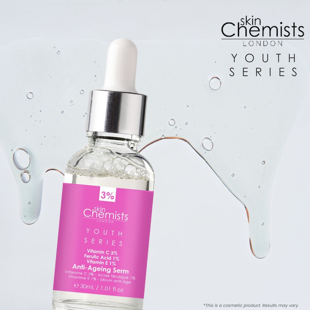 skinChemists Youth Series Anti-Ageing Serum Vitamin C 3% 30ml x 2 Duo Set image 5