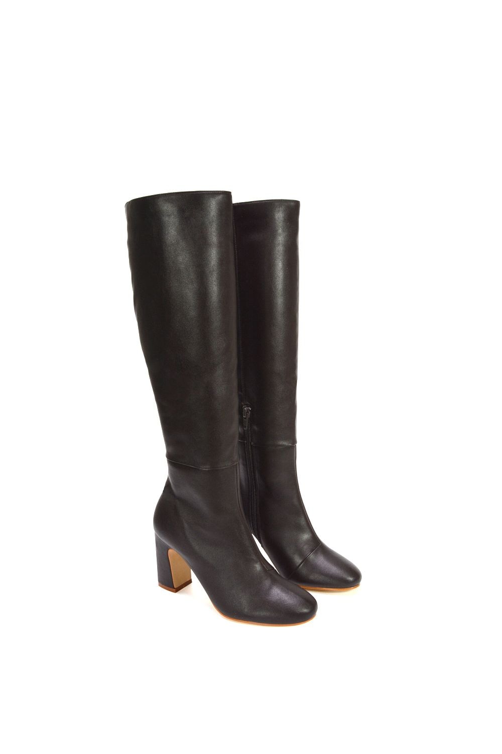 XY London 'Lillia' Knee High Heeled Boots image 3