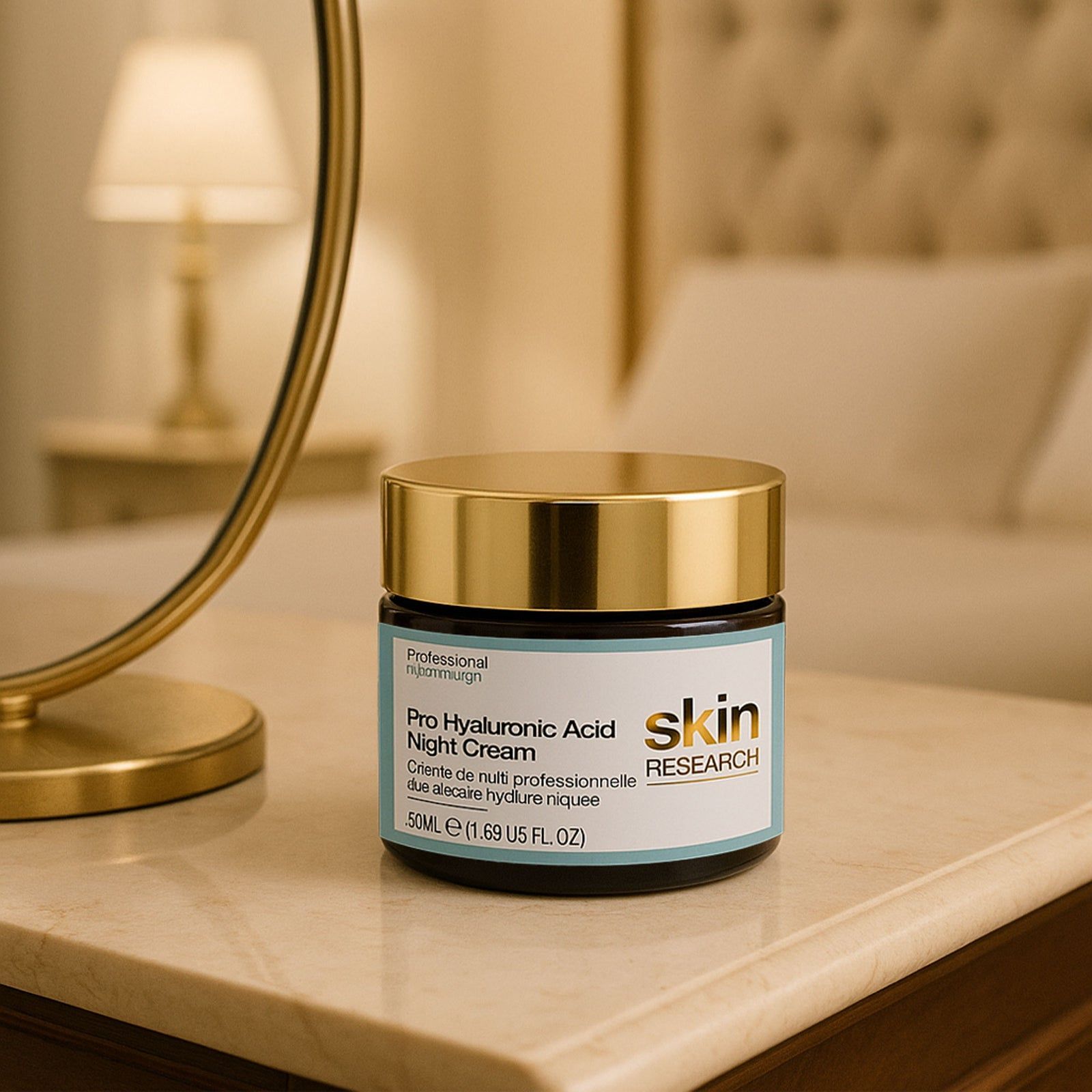 Skin Research Advanced Pro Hyaluronic Acid Night Cream 50ml image 4