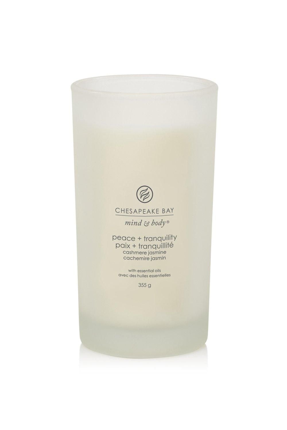 Chesapeake Bay Peace + Tranquility Large Candle White image 2