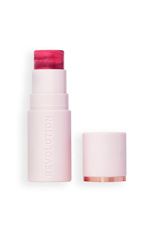 Revolution Skin Silk Marble Blush Stick 4.5g Berry Flush