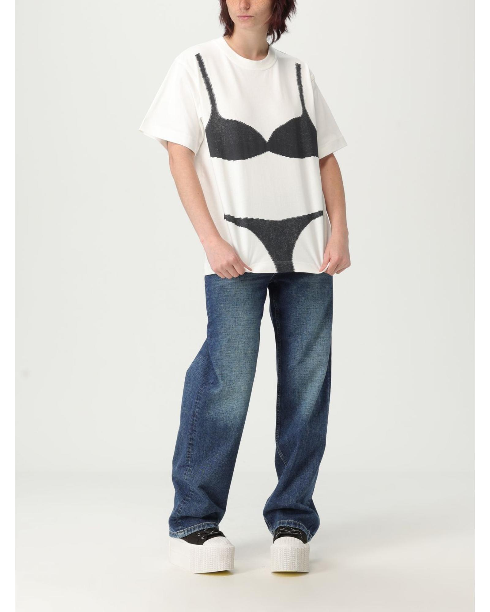 Marc Jacobs Graphic Underwear Tee Wo - White image 2