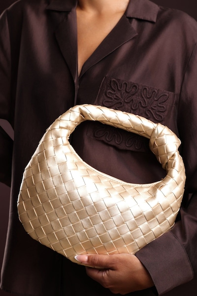 Where's That From 'Aura' Classic Woven Hobo Bag