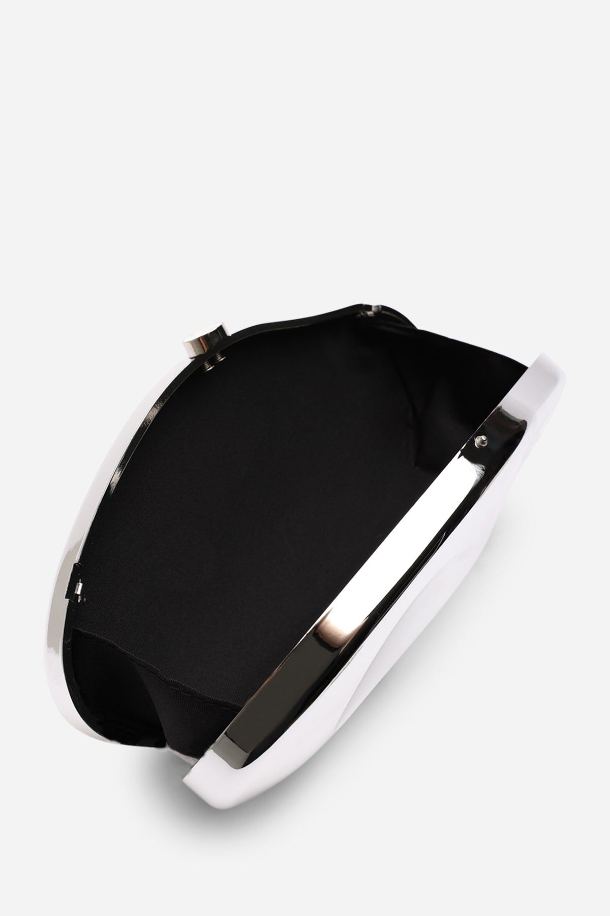 Where's That From 'Nude' Sculpted Evening Clutch Bag image 4