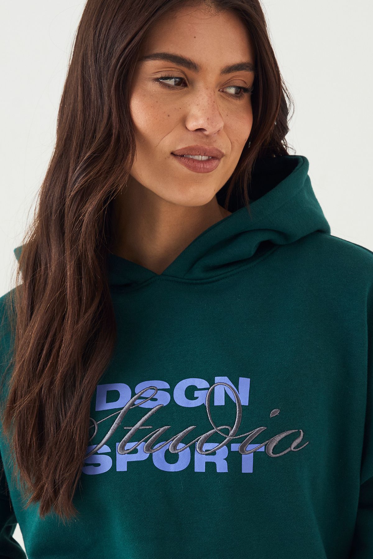 DSGN Studio DSGN Studio Sport Oversized Hoodie Pine image 4