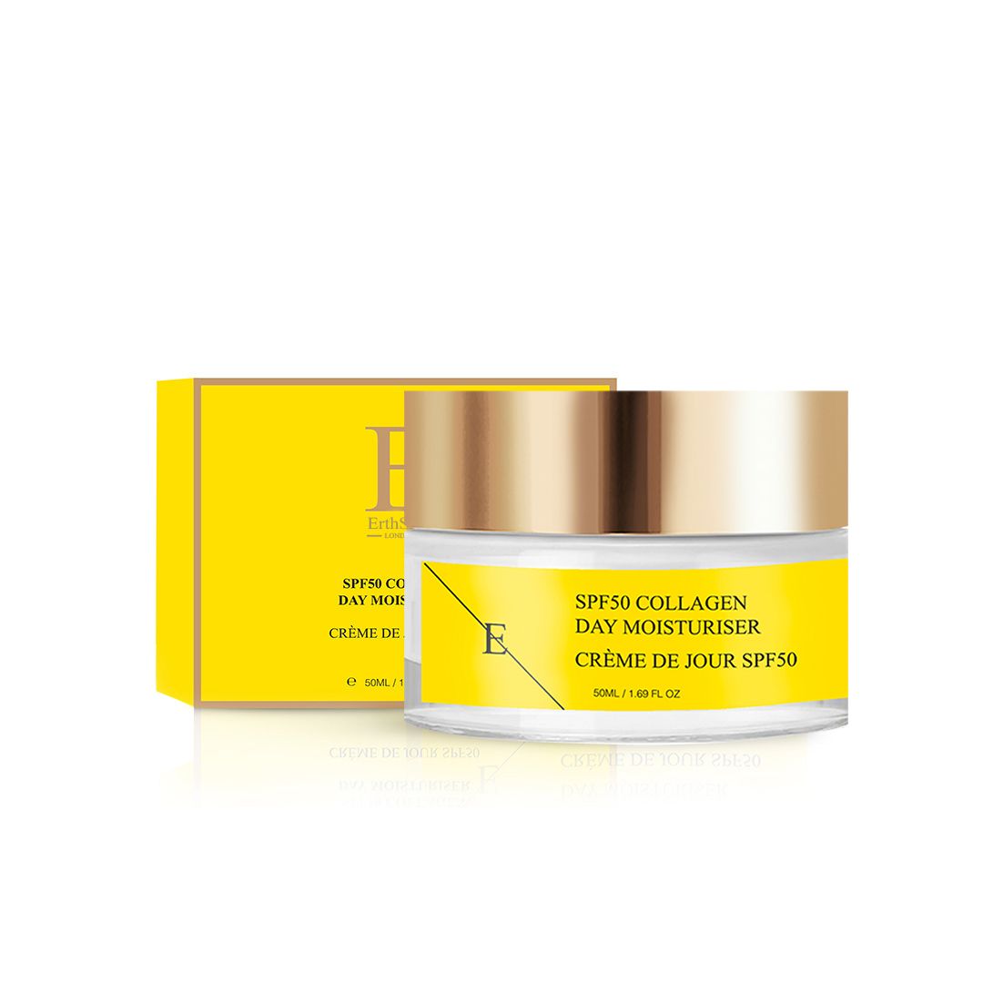 Erth Skin London Erth Skin London- SPF 50 Collagen Anti-Aging Day Cream 50ml image 1