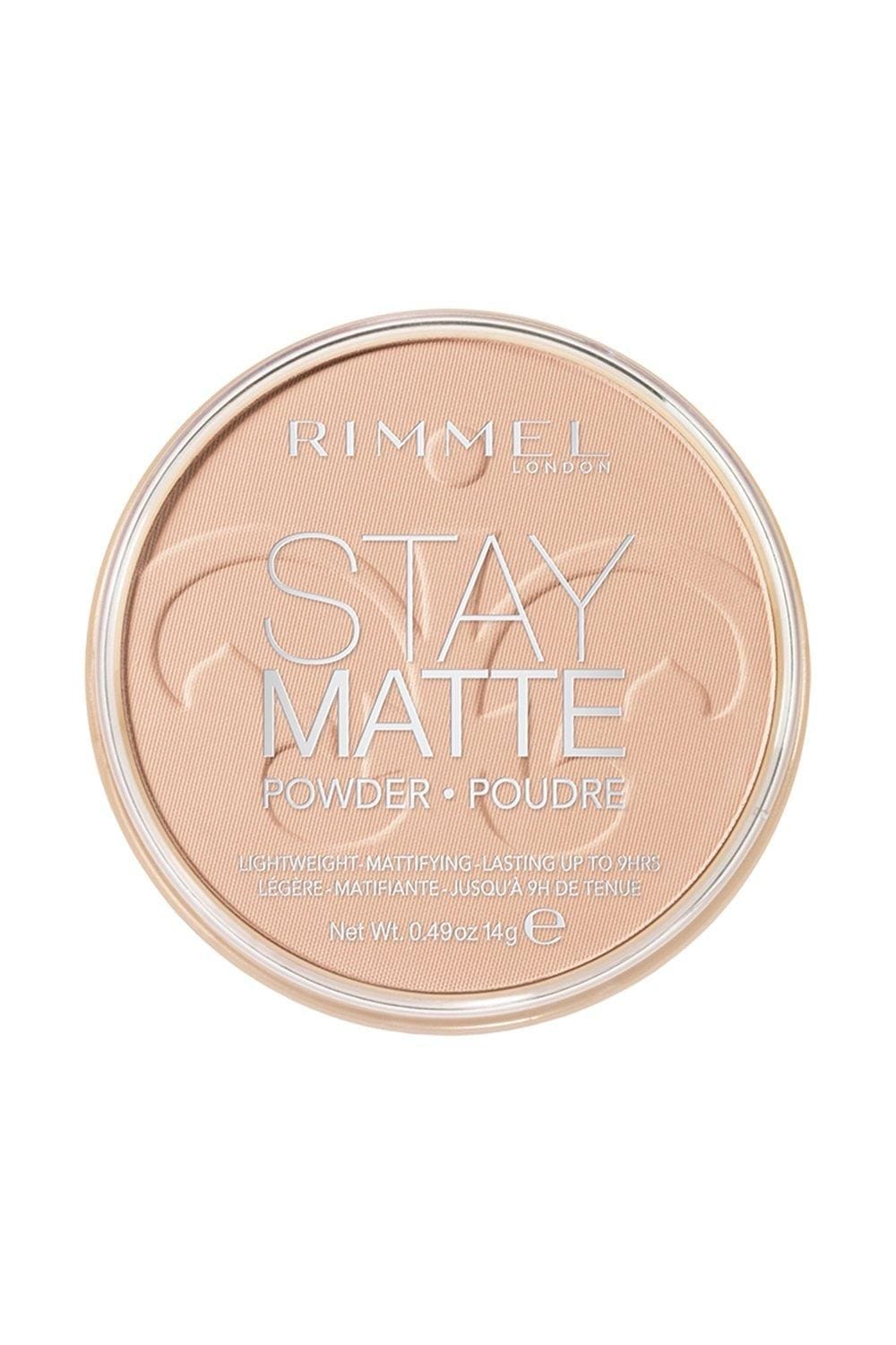 Rimmel London Stay Matte Pressed Powder Peach Glow image 2