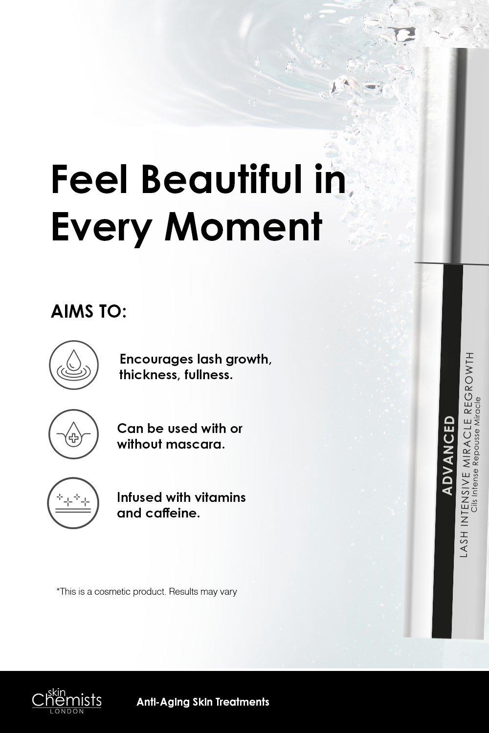 skinChemists professional Advanced Lash Intensive Clear Mascara Treatment 8ml image 2