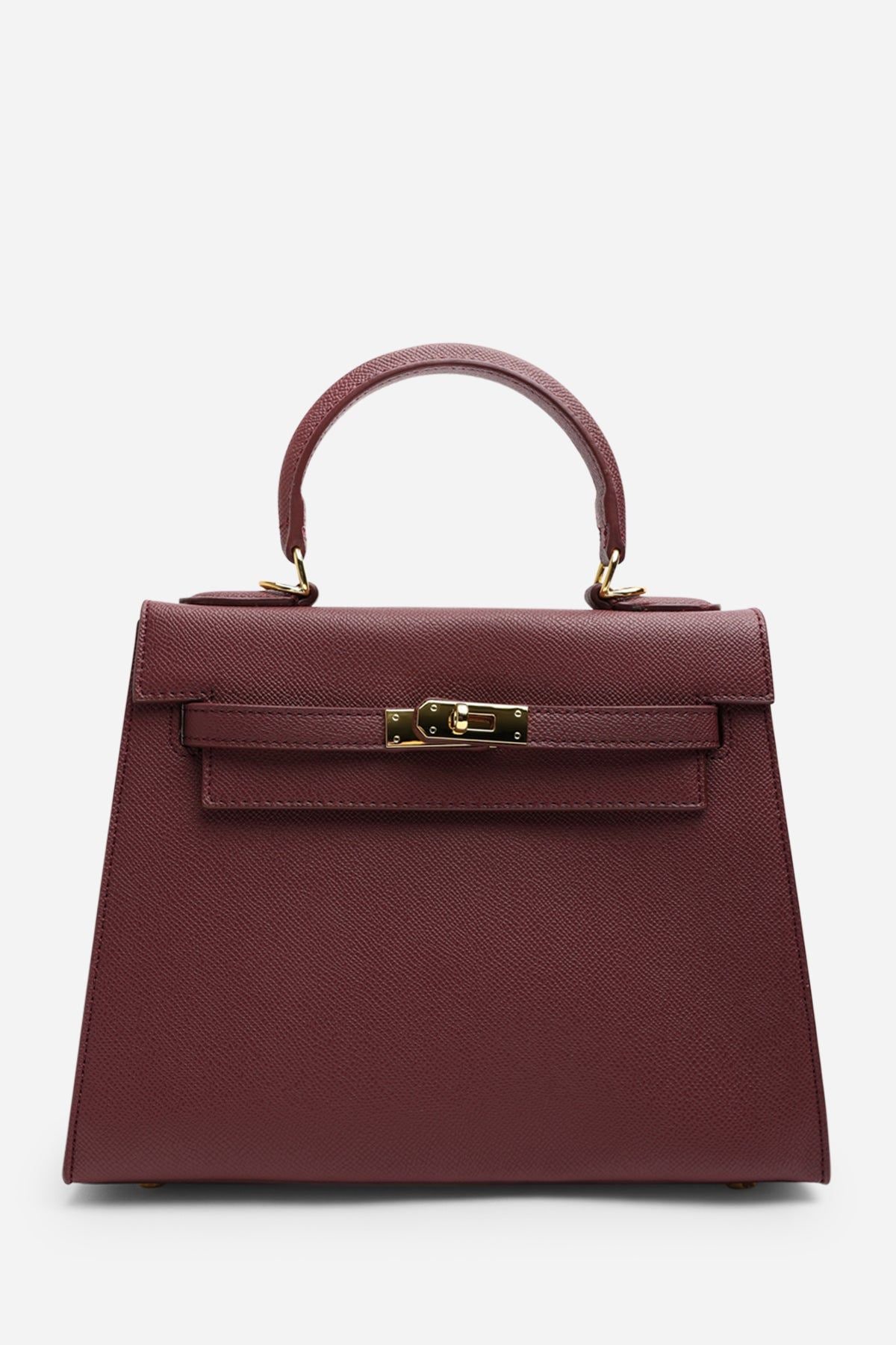 Where's That From 'Lluvia' Top Handle Satchel Mini Tote Bag with Turn-Lock Closure image 3