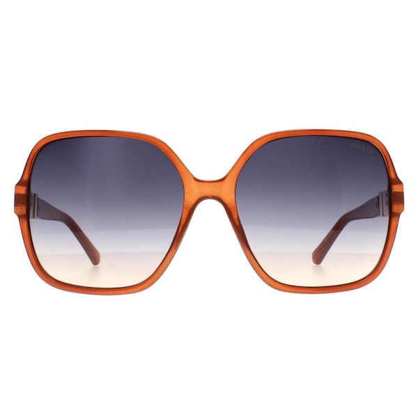 Guess Square Light Brown Blue Gradient GF00017