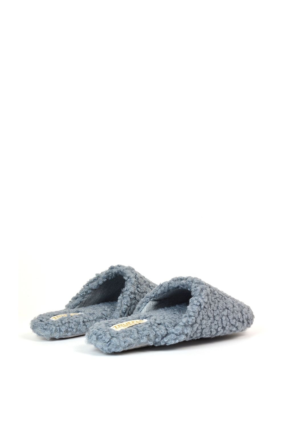 XY London 'Jody' Cosy Slip On Closed Round Toe Mule Flat Slippers image 4