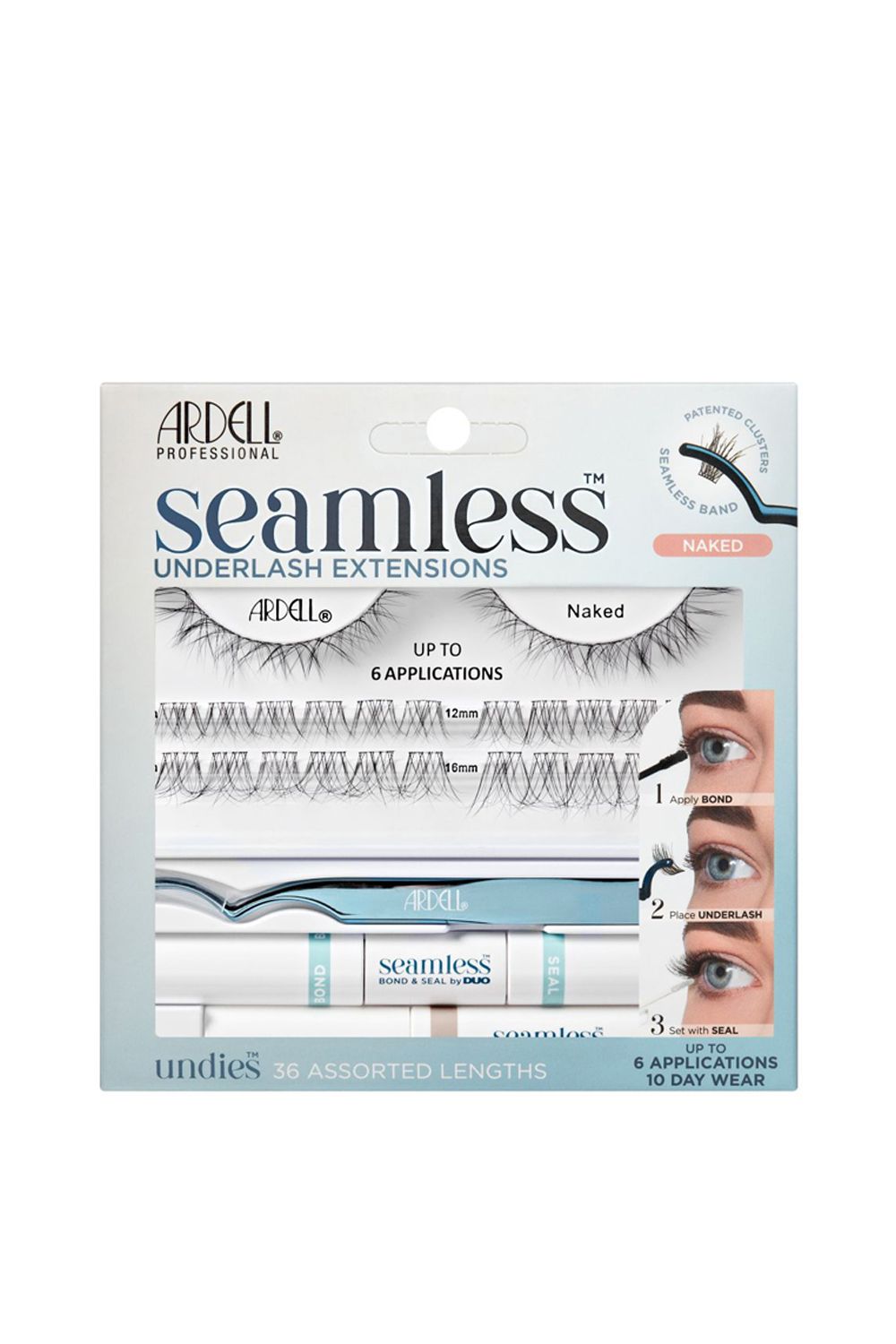 Ardell Seamless Extensions Naked Black image 1