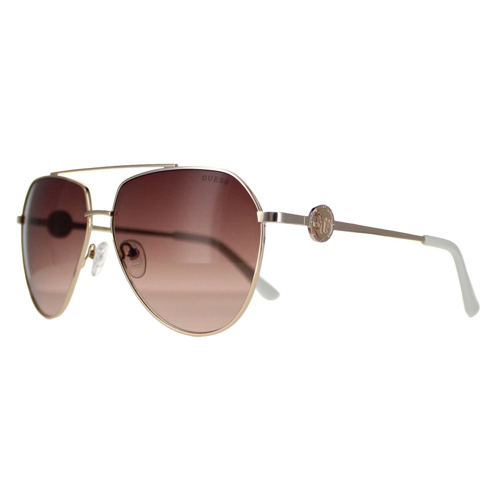 Guess Aviator Gold Brown Gradient GF6140 image 2