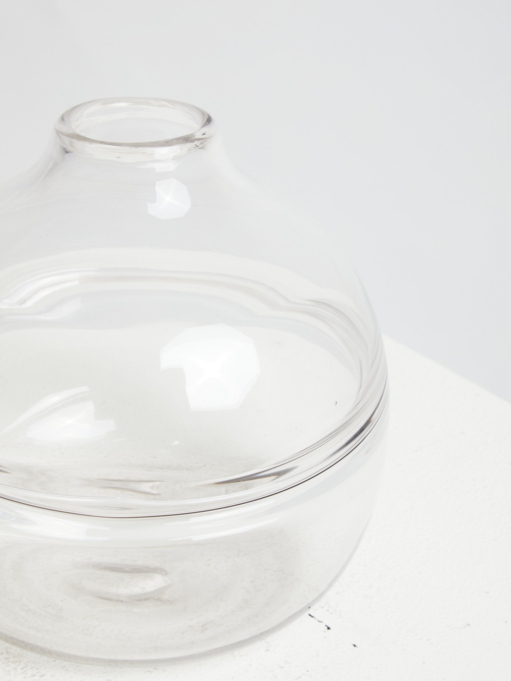 Orsina Decorative Small Vase, Unique Glass Flower Vase, Easy To Care Vase For Flowers, Versatile Pottery Vase image 5