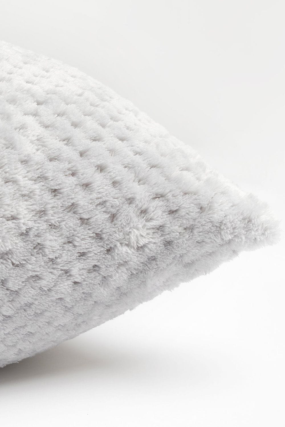 OHS 2 Pack of Waffle Fleece Square Cushion Covers image 3